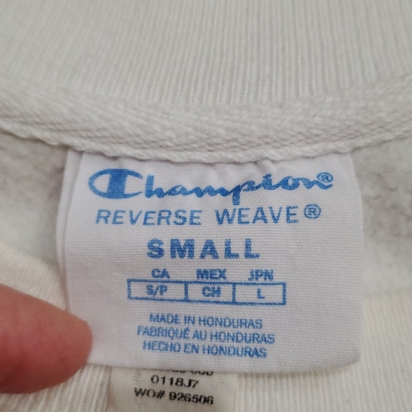PACE Champion Reverse weave sweatshirt size S - Picture 3 of 3